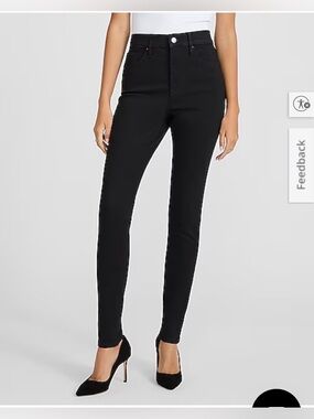 Express high rise stretch legging deep purple plum size 8 NWT!